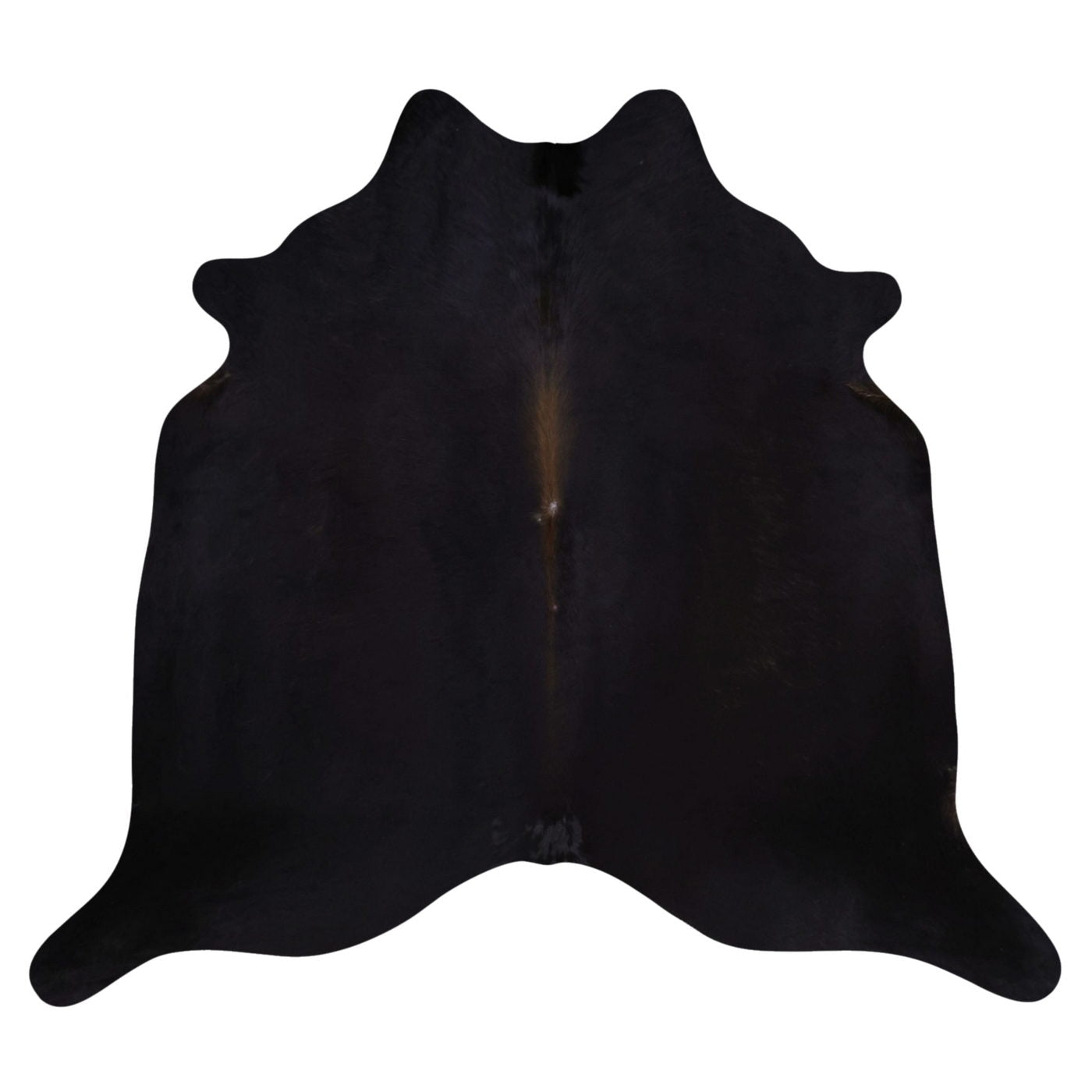 Natural Brazilian Cowhide Rug - Espresso