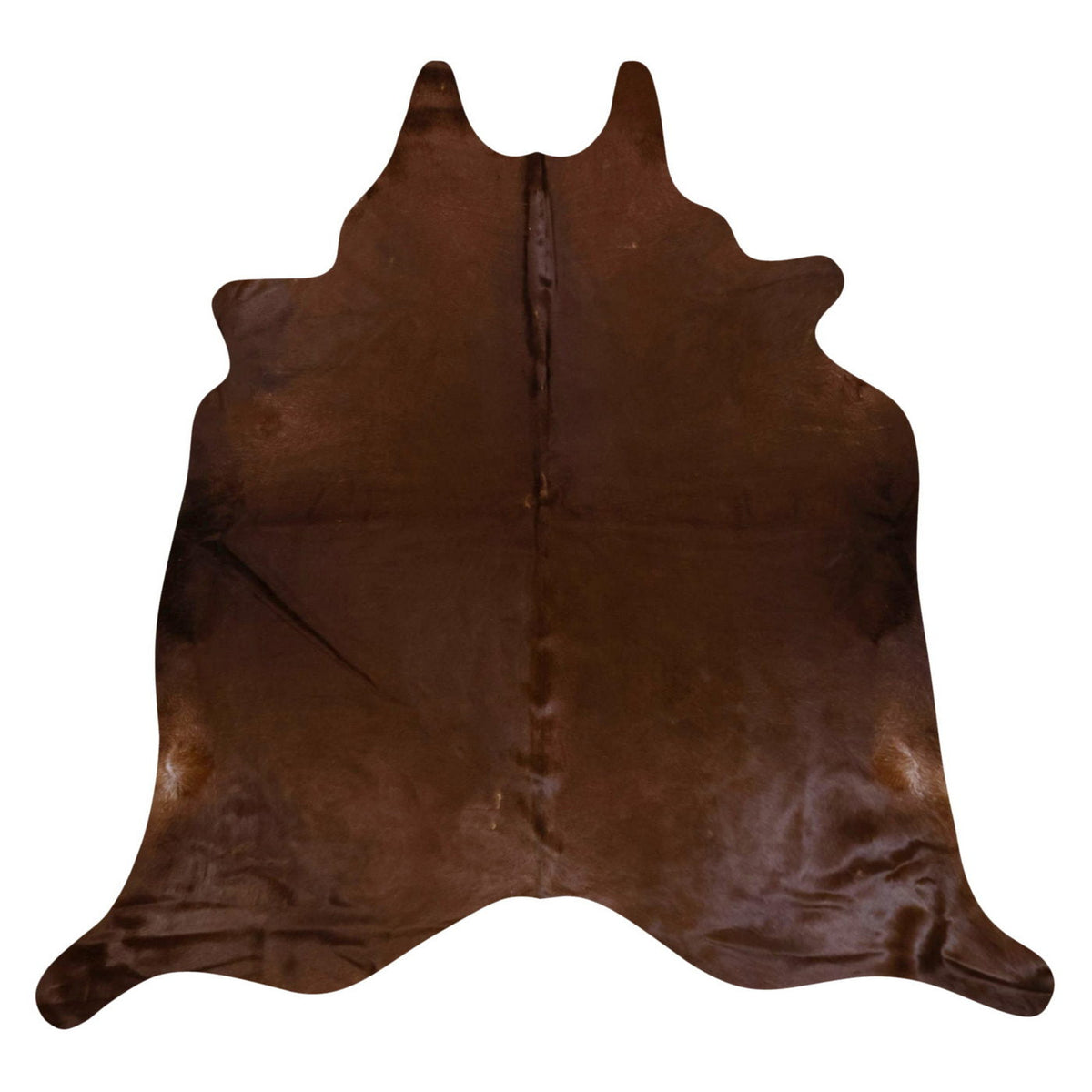 Natural Brazilian Cowhide Rug - Mocha