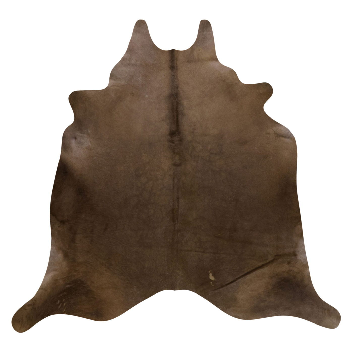 Natural Brazilian Cowhide Rug - Chocolate