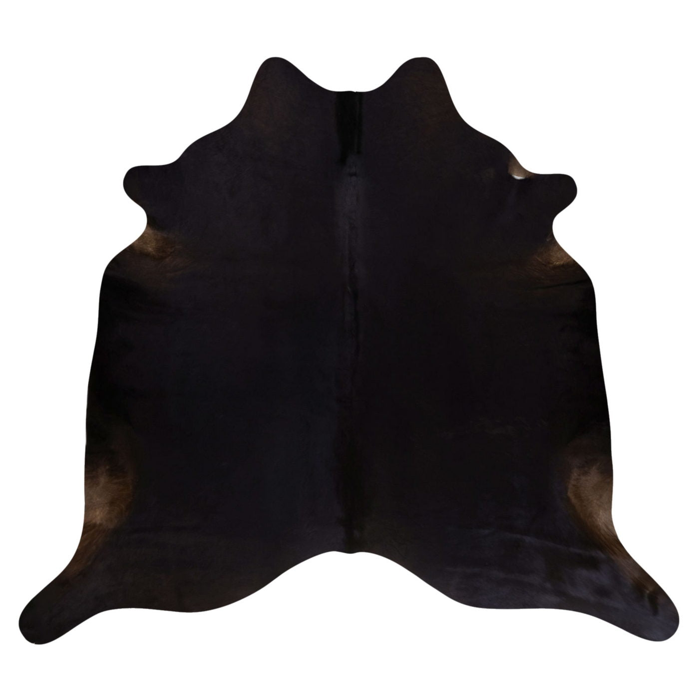 Natural Brazilian Cowhide Rug - Espresso