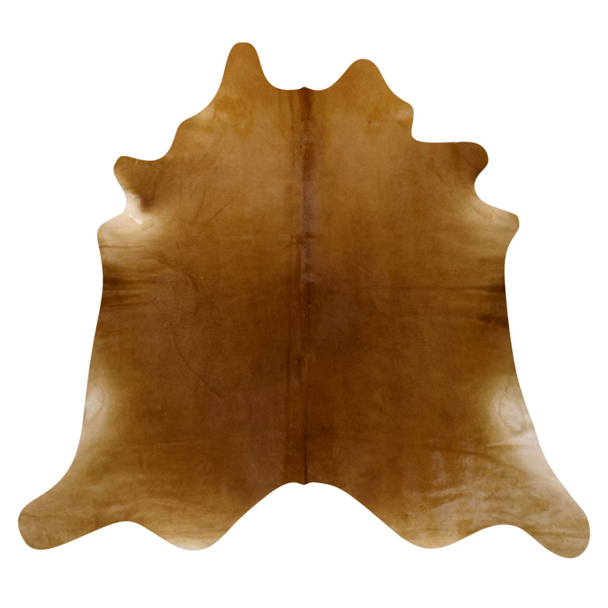 Natural Brazilian Cowhide Rug - Caramel & Mocha