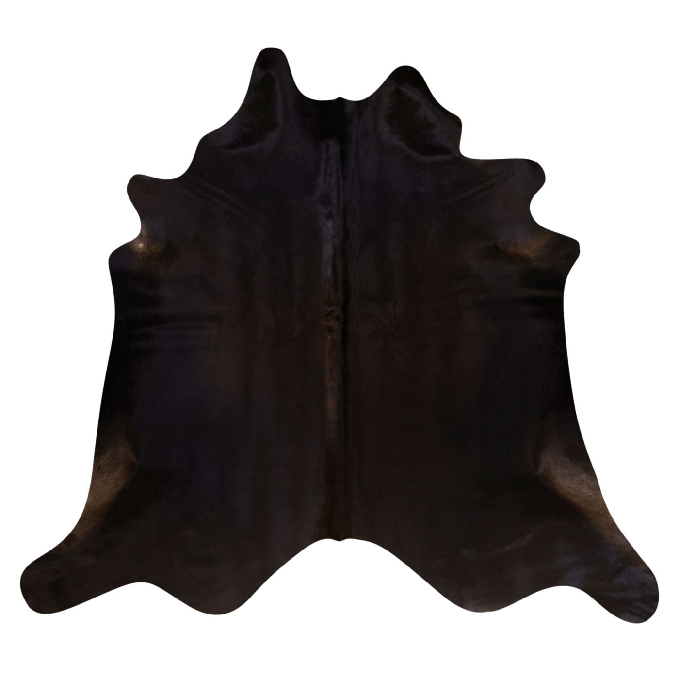 Natural Brazilian Cowhide Rug - Espresso