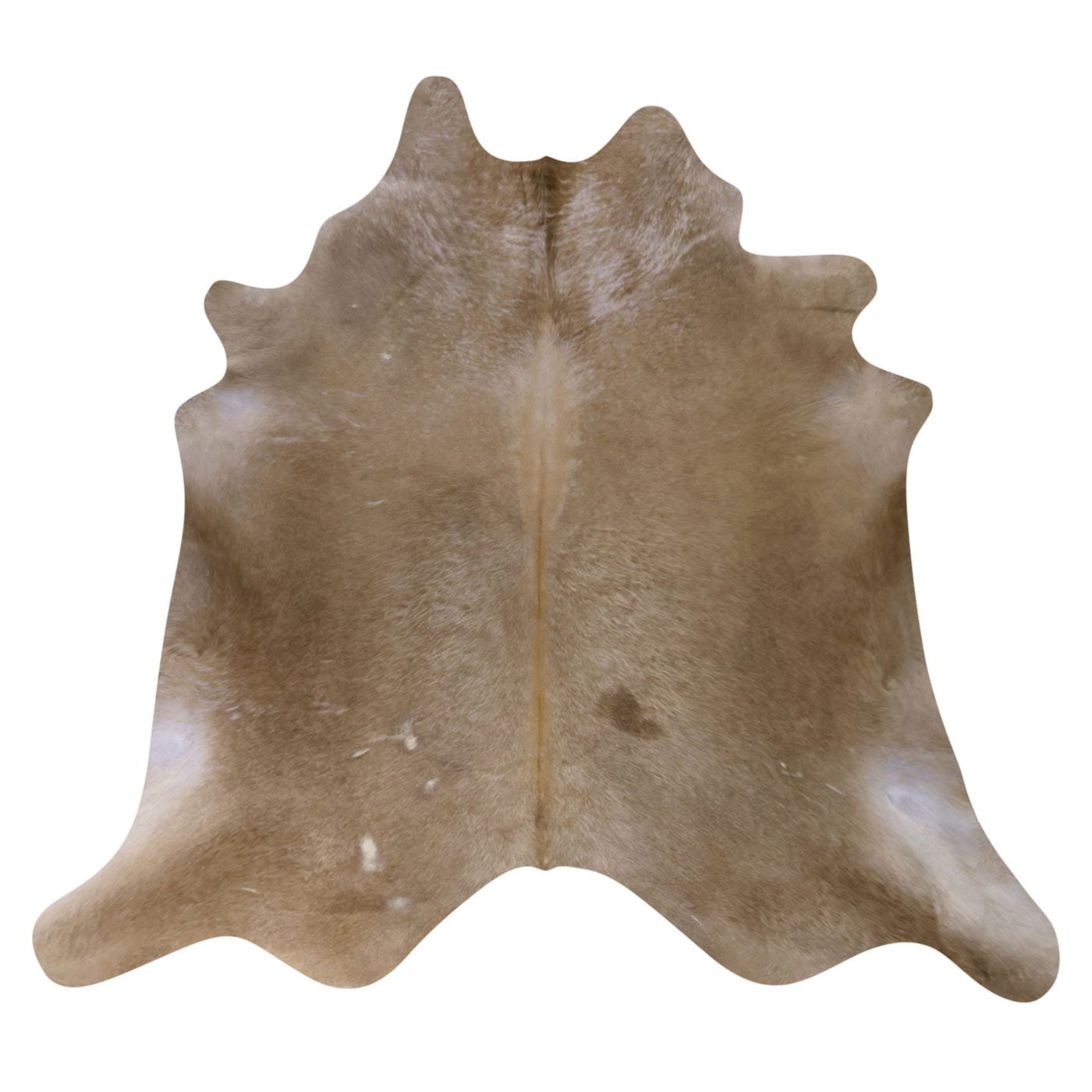 Natural Brazilian Cowhide Rug - Taupe & Beige