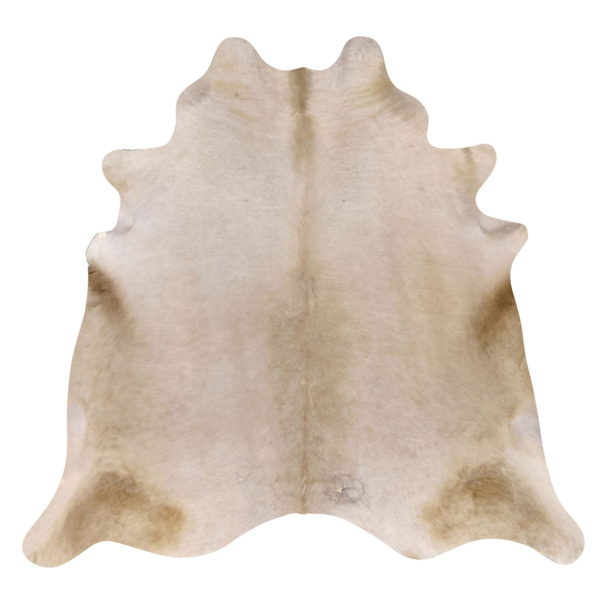 Natural Brazilian Cowhide Rug - Ivory & Beige