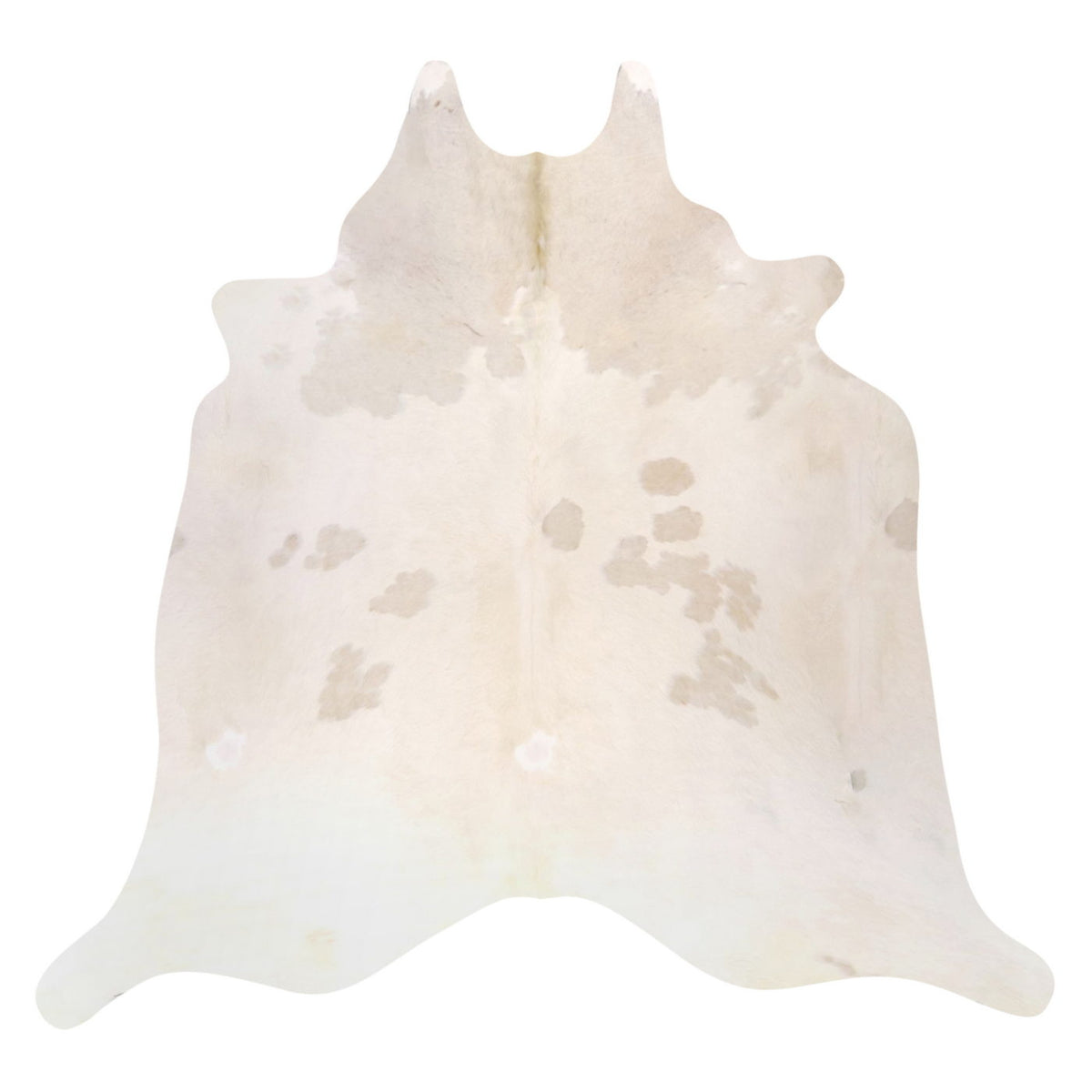 Natural Brazilian Cowhide Rug - Ivory & Beige