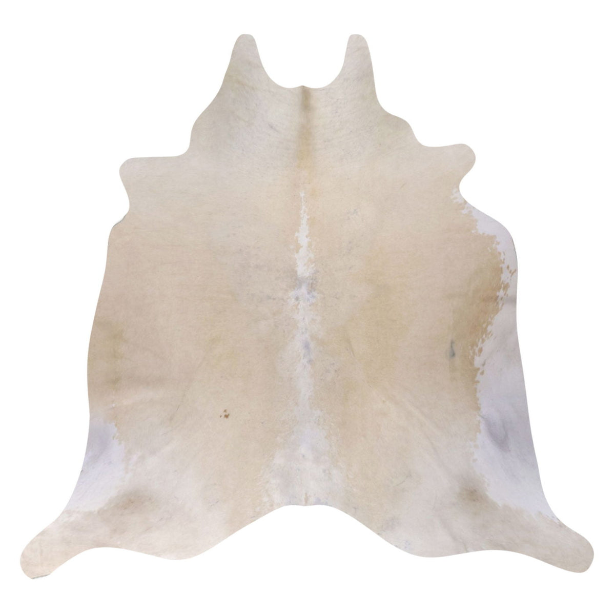 Natural Brazilian Cowhide Rug - Ivory & Beige