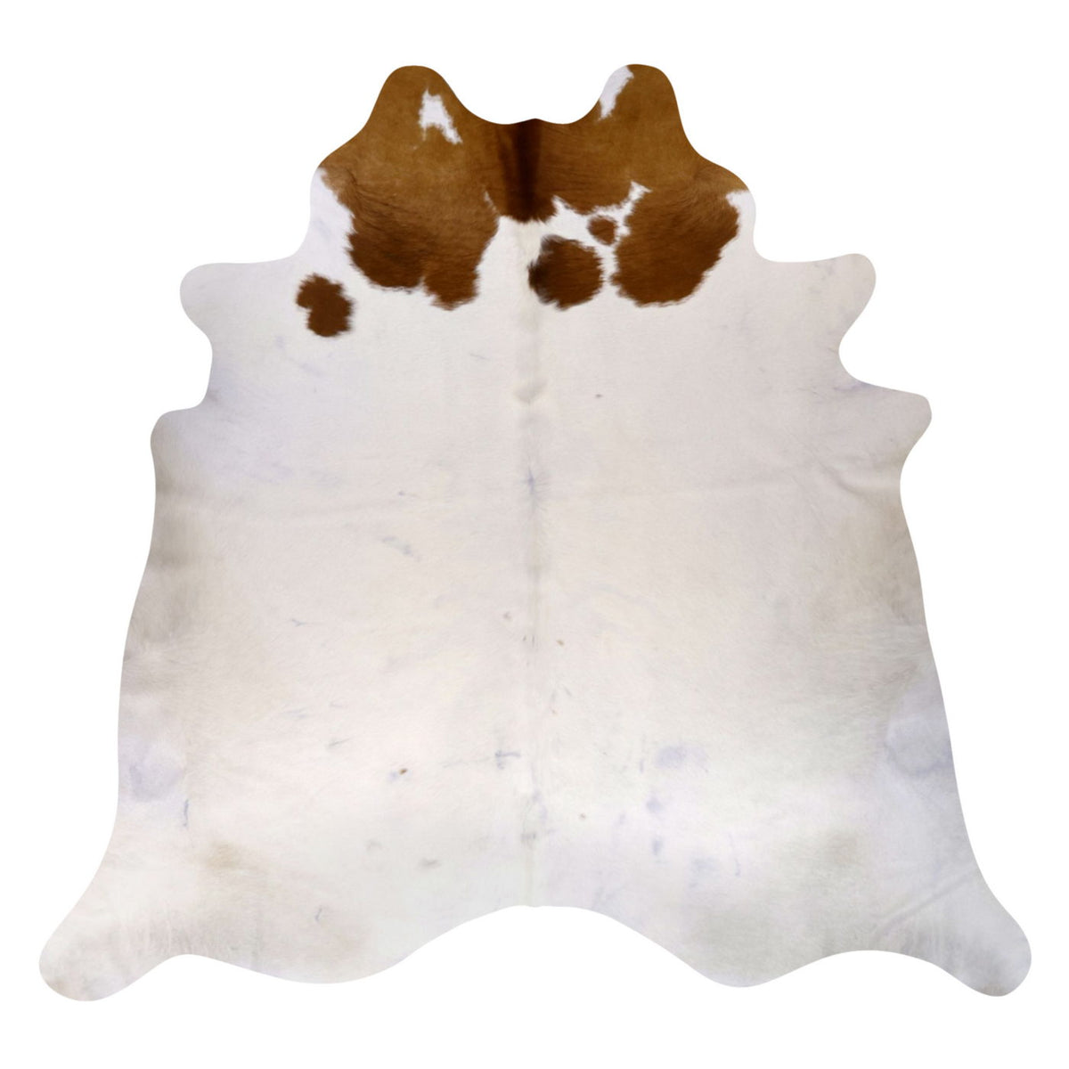Natural Brazilian Cowhide Rug - Ivory & Mocha
