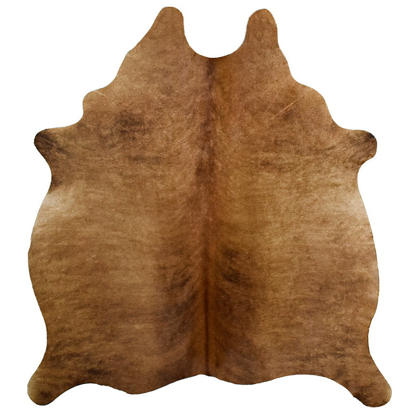 Natural Brazilian Cowhide Rug - Mocha, Caramel & Chocolate