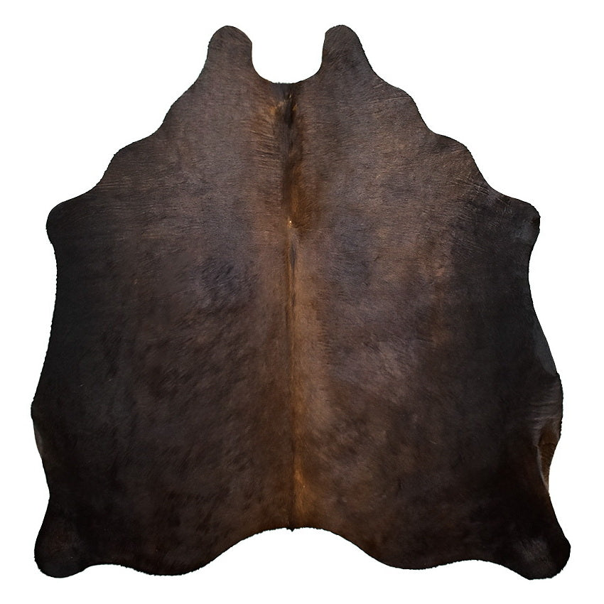 Natural Brazilian Cowhide Rug - Chocolate, Espresso & Mocha