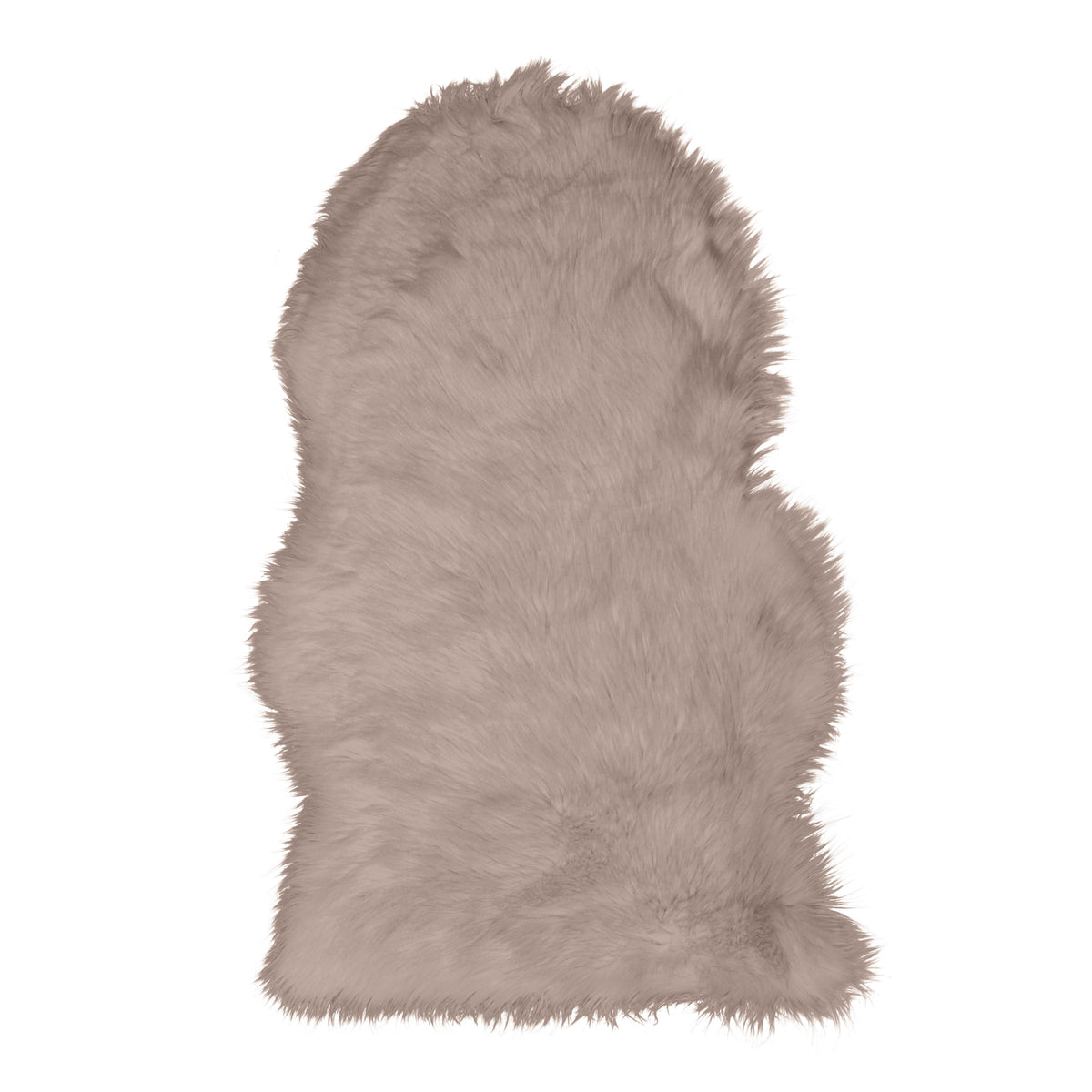 Natural Shape Sheepskin Camel 2'x3'