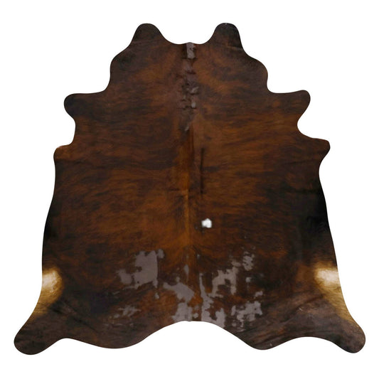 Natural Brazilian Cowhide Rug -  Chocolate, Mocha & Espresso