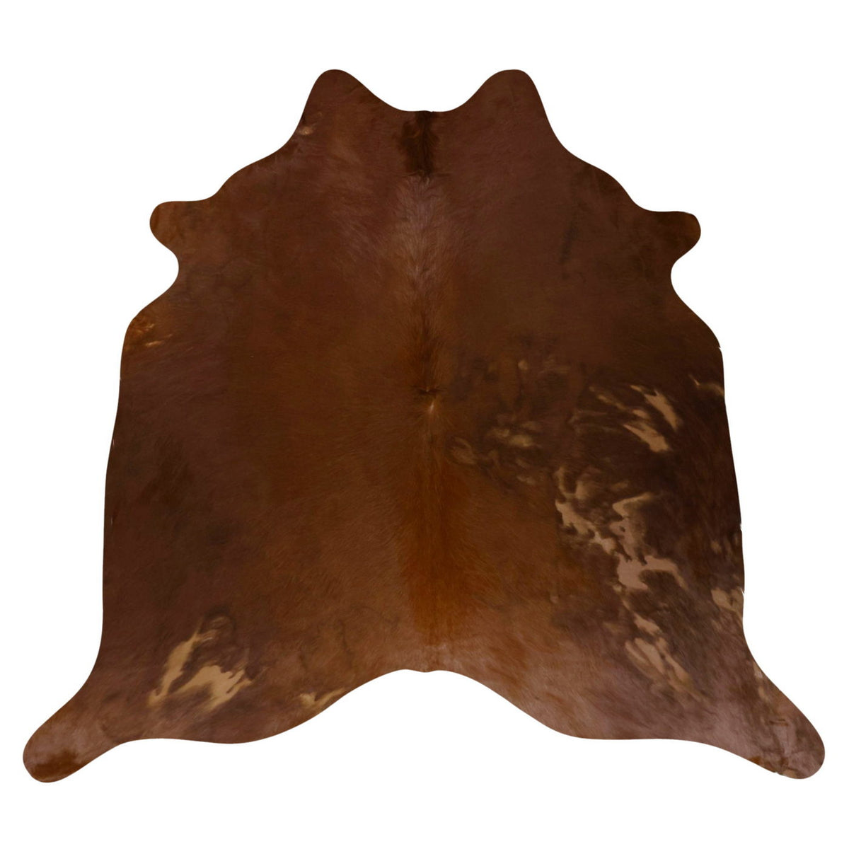 Natural Brazilian Cowhide Rug -  Chocolate & Mocha