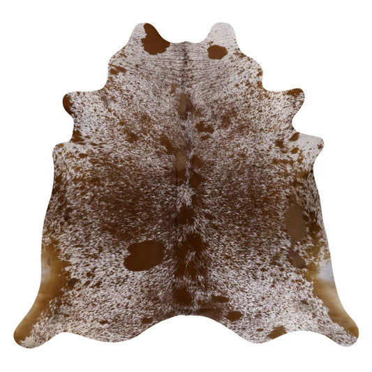 Natural Brazilian Cowhide Rug -  Ivory & Mocha