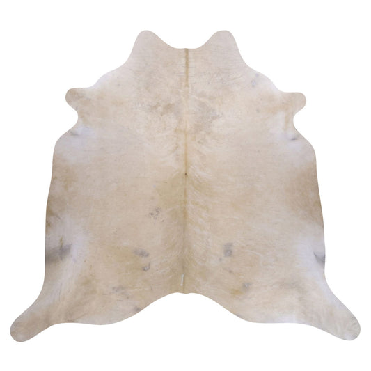 Natural Brazilian Cowhide Rug -  Beige & Ivory