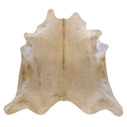 Natural Brazilian Cowhide Rug -  Beige & Ivory