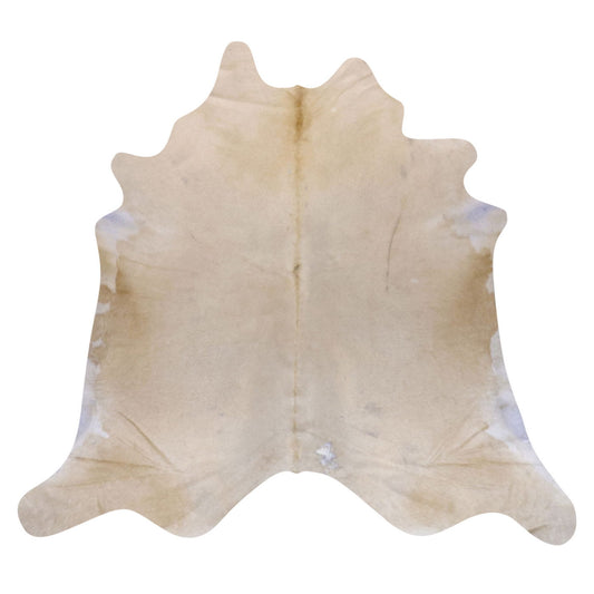 Natural Brazilian Cowhide Rug -  Beige