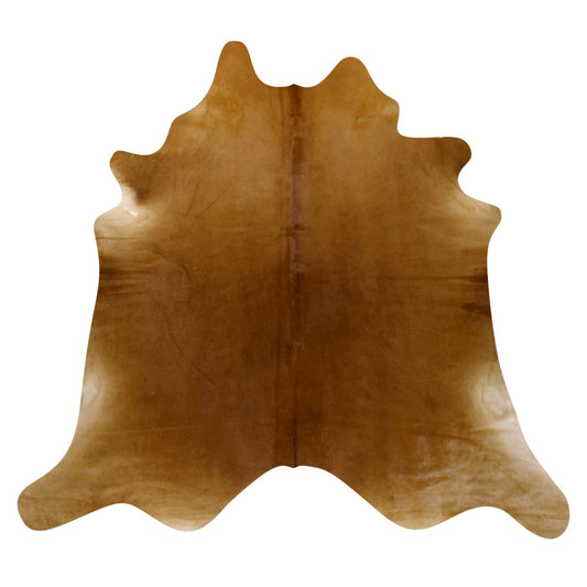 Natural Brazilian Cowhide Rug -  Caramel & Mocha