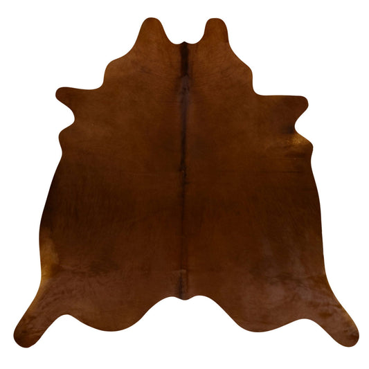 Natural Brazilian Cowhide Rug -  Mocha  