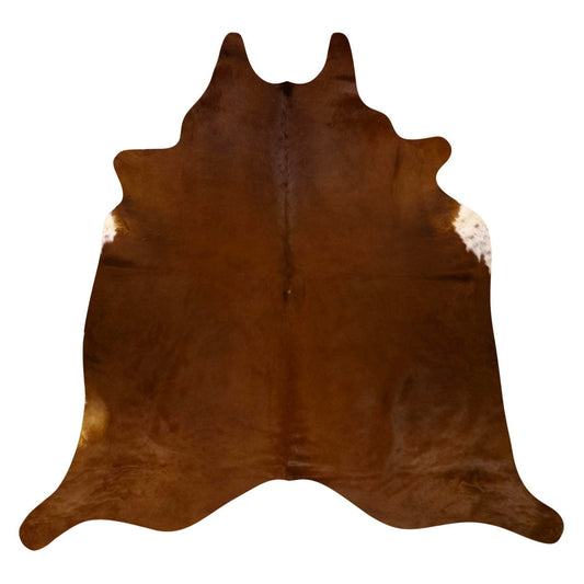 Natural Brazilian Cowhide Rug -  Mocha  