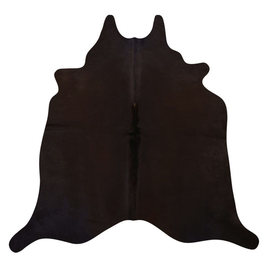 Natural Brazilian Cowhide Rug -  Espresso