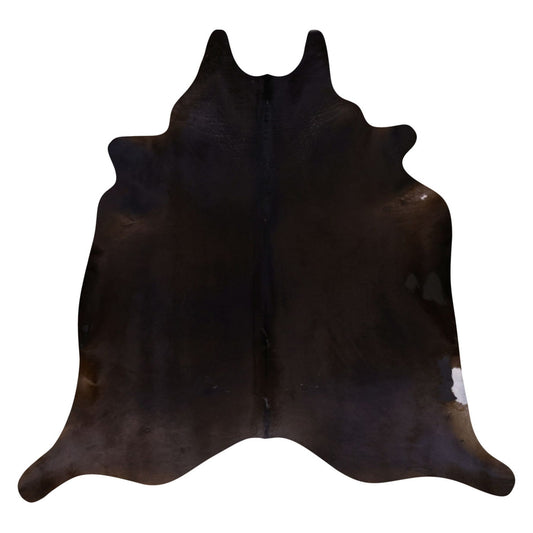 Natural Brazilian Cowhide Rug -  Espresso