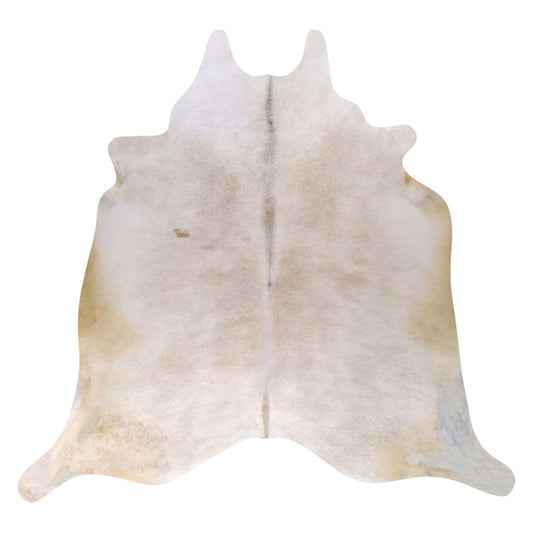 Natural Brazilian Cowhide Rug -  Ivory & Beige
