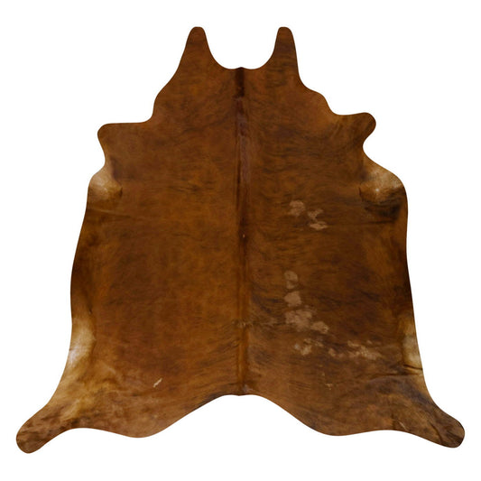 Natural Brazilian Cowhide Rug -  Mocha & Chocolate