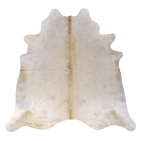 Natural Brazilian Cowhide Rug -  Ivory & Beige