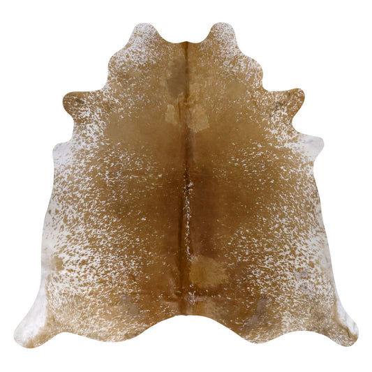 Natural Brazilian Cowhide Rug -  Mocha, Ivory & Caramel