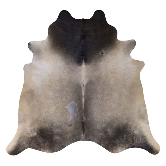 Natural Brazilian Cowhide Rug -  Espresso, Caramel & Ivory