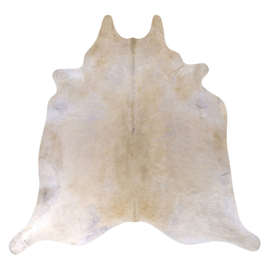 Natural Brazilian Cowhide Rug -  Ivory & Beige