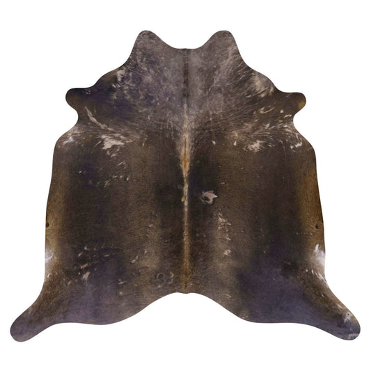 Natural Brazilian Cowhide Rug -  Espresso