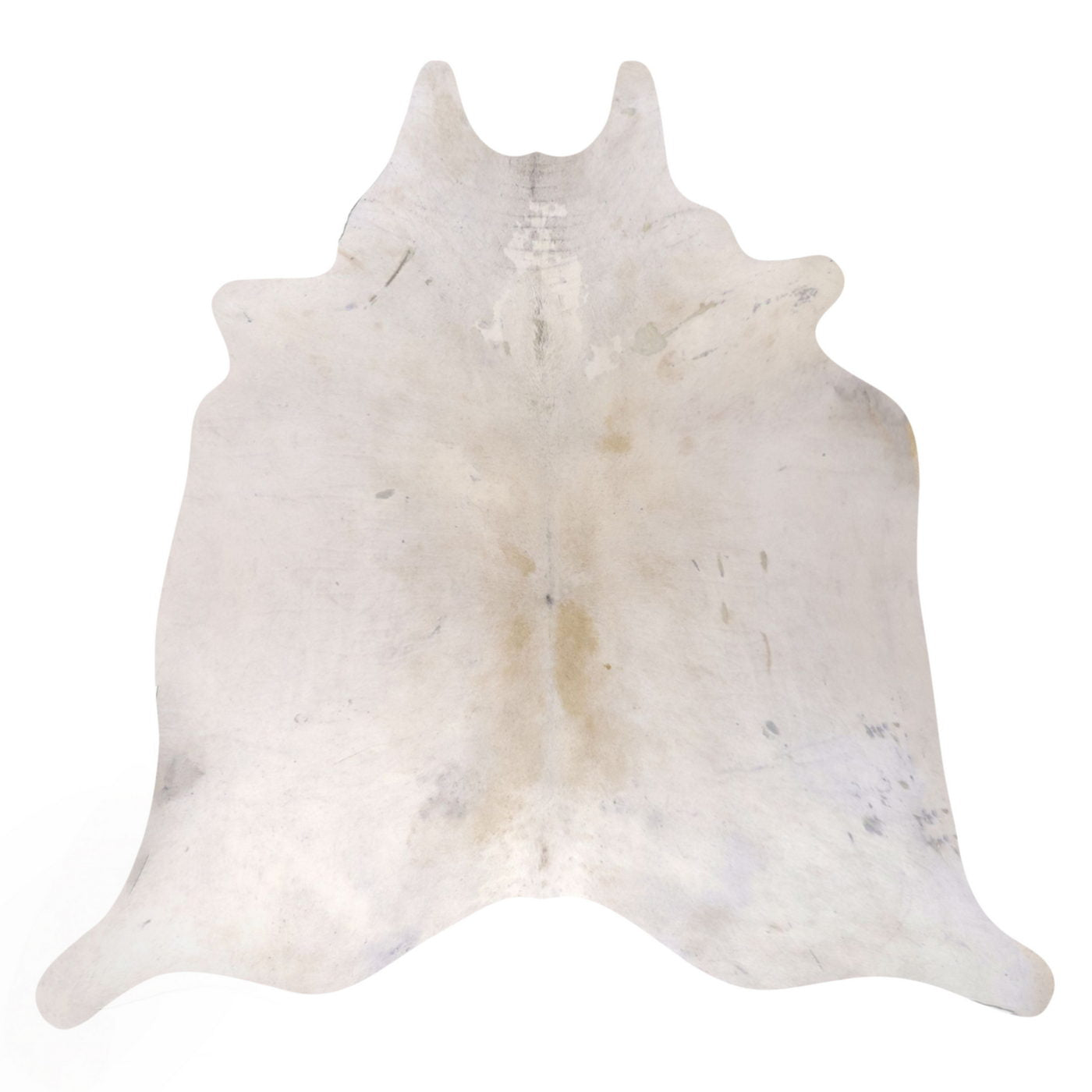 Natural Brazilian Cowhide Rug -  Ivory & Beige
