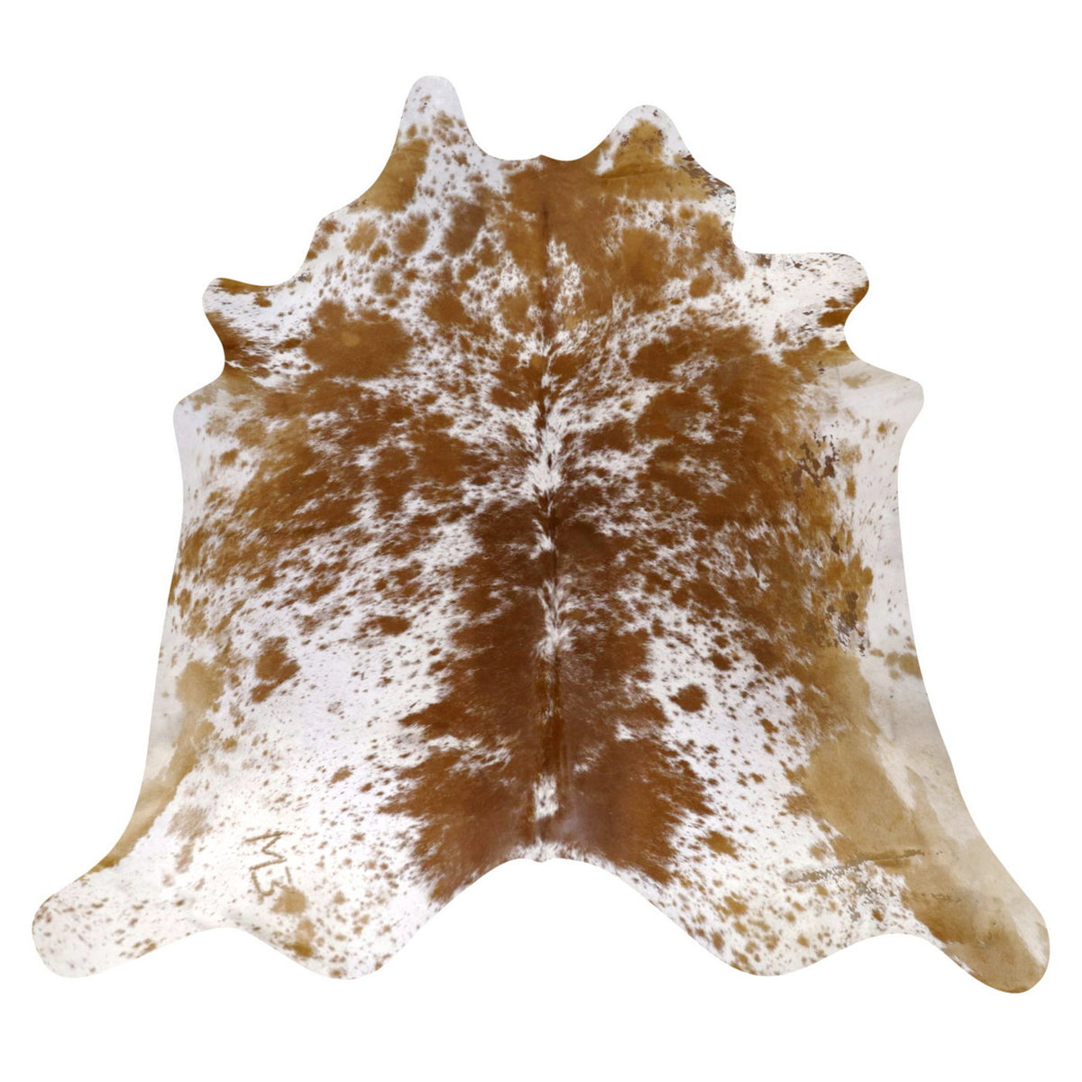 Natural Brazilian Cowhide Rug -  Ivory, Mocha & Caramel