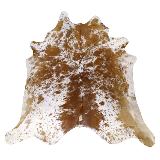Natural Brazilian Cowhide Rug -  Ivory, Mocha & Caramel