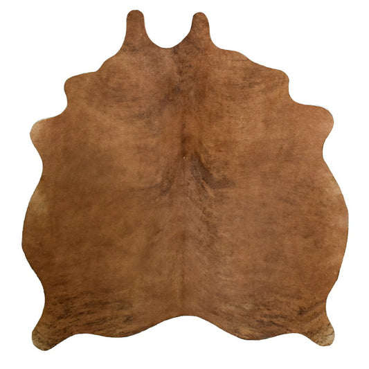 Natural Brazilian Cowhide Rug -  Mocha & Caramel
