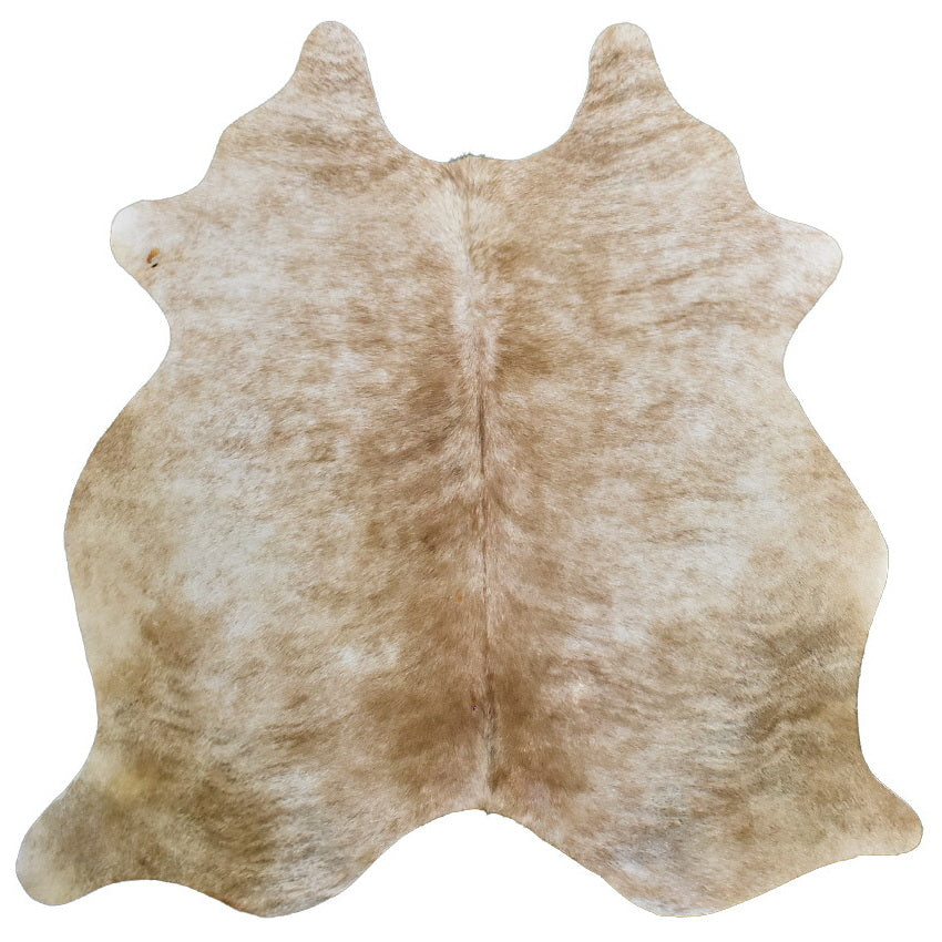 Natural Brazilian Cowhide Rug -  Ivory, Caramel & Mocha
