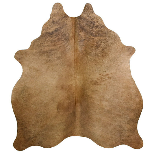 Natural Brazilian Cowhide Rug -  Caramel & Mocha