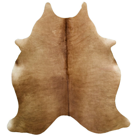 Natural Brazilian Cowhide Rug -  Caramel & Mocha