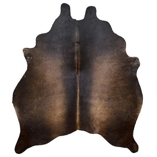 Natural Brazilian Cowhide Rug -  Charcoal, Taupe & Mocha