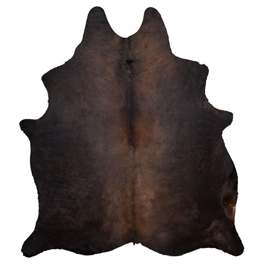 Natural Brazilian Cowhide Rug -  Espresso, Chocolate & Mocha