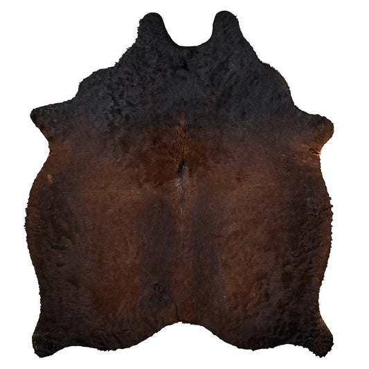 Natural Brazilian Cowhide Rug -  Espresso, Mocha & Chocolate