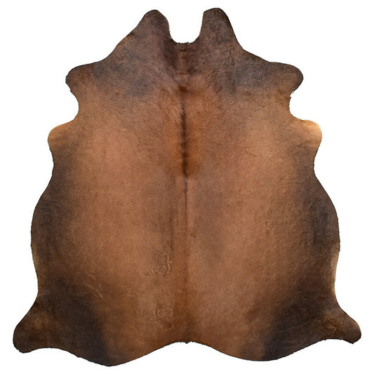 Natural Brazilian Cowhide Rug -  Mocha, Chocolate & Caramel