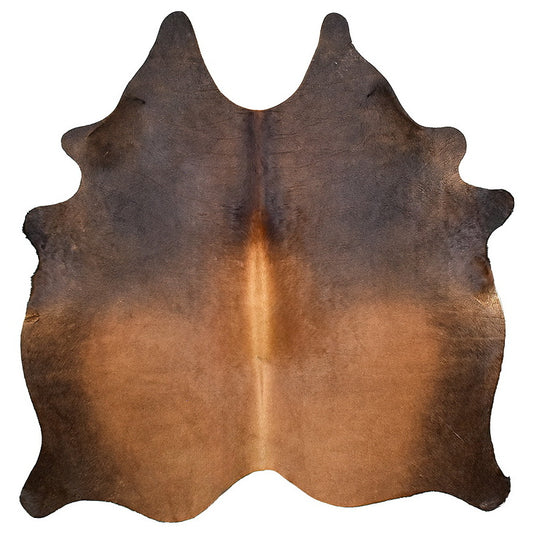 Natural Brazilian Cowhide Rug -  Charcoal, Mocha & Caramel