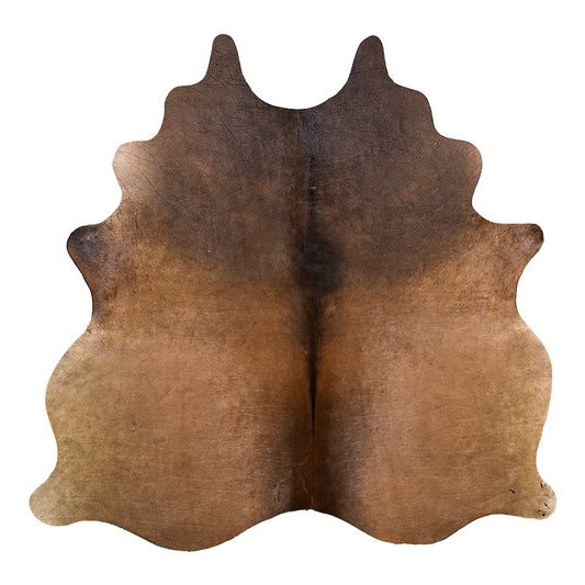 Natural Brazilian Cowhide Rug -  Mocha, Caramel & Chocolate