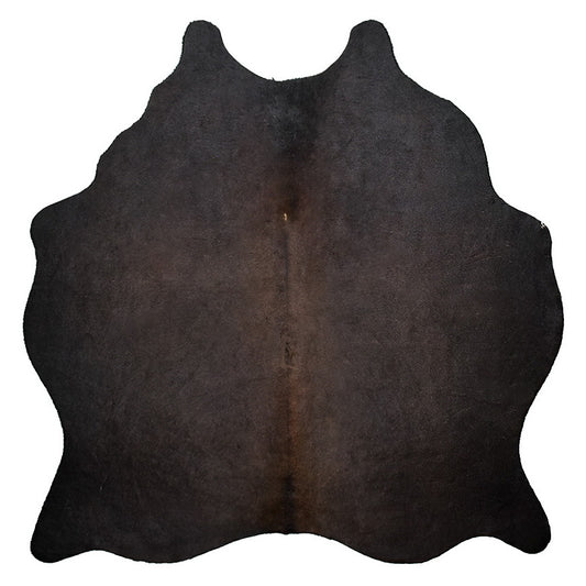 Natural Brazilian Cowhide Rug -  Espresso & Chocolate