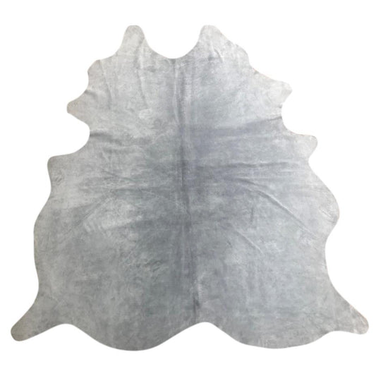 Natural Suede Rug Silver 1.50 x 2.00 m